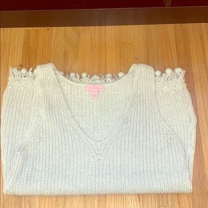 LILLY PULITZER SWEATER TANK - NWOT